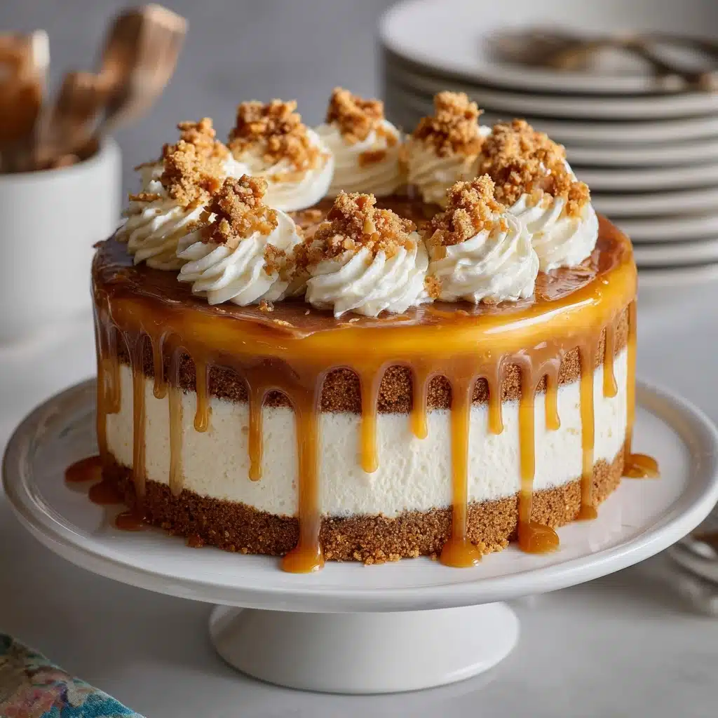 Caramel Crunch Cake Recipe - Recipe Image