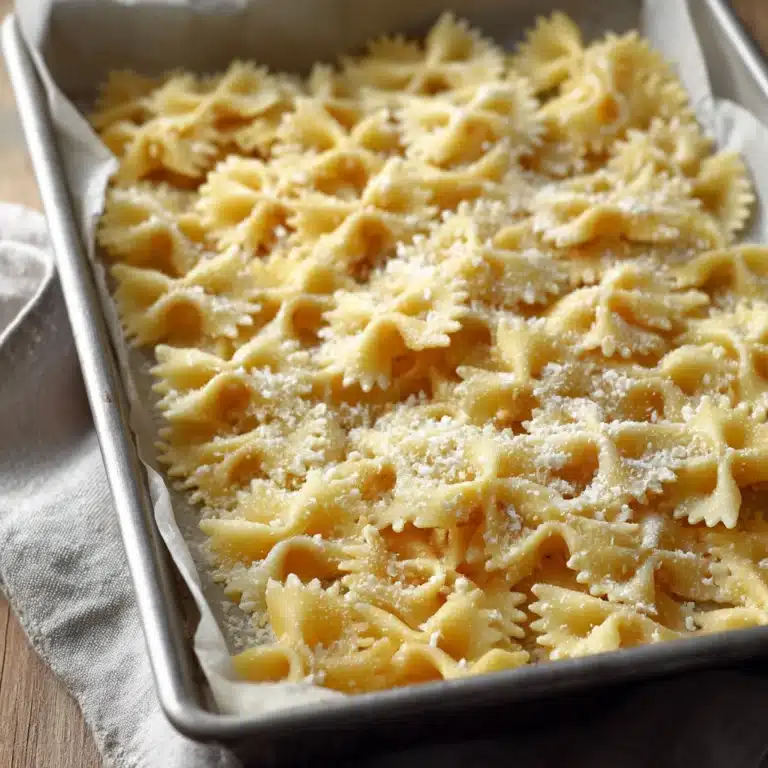 Crunchy Pasta Chips Recipe