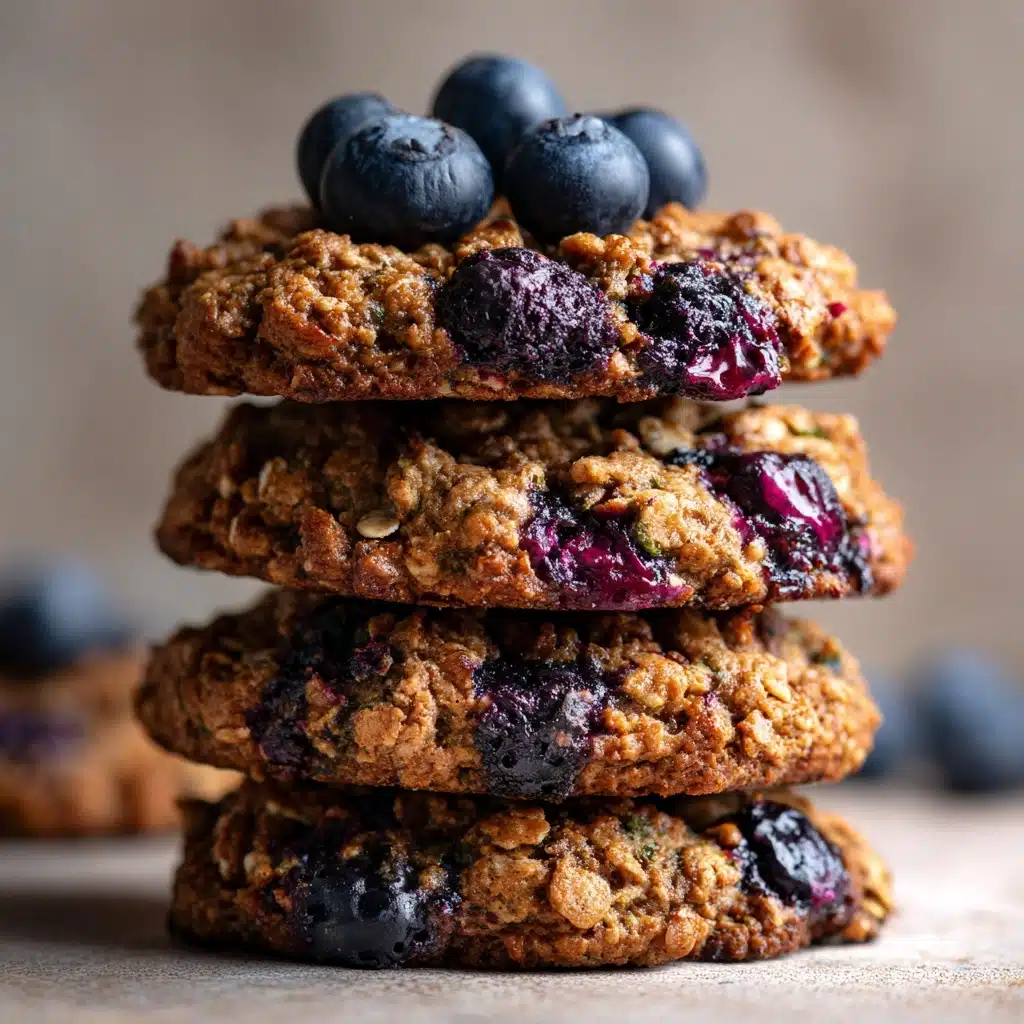 Oatmeal Protein Cookies with Blueberries Recipe - Recipe Image