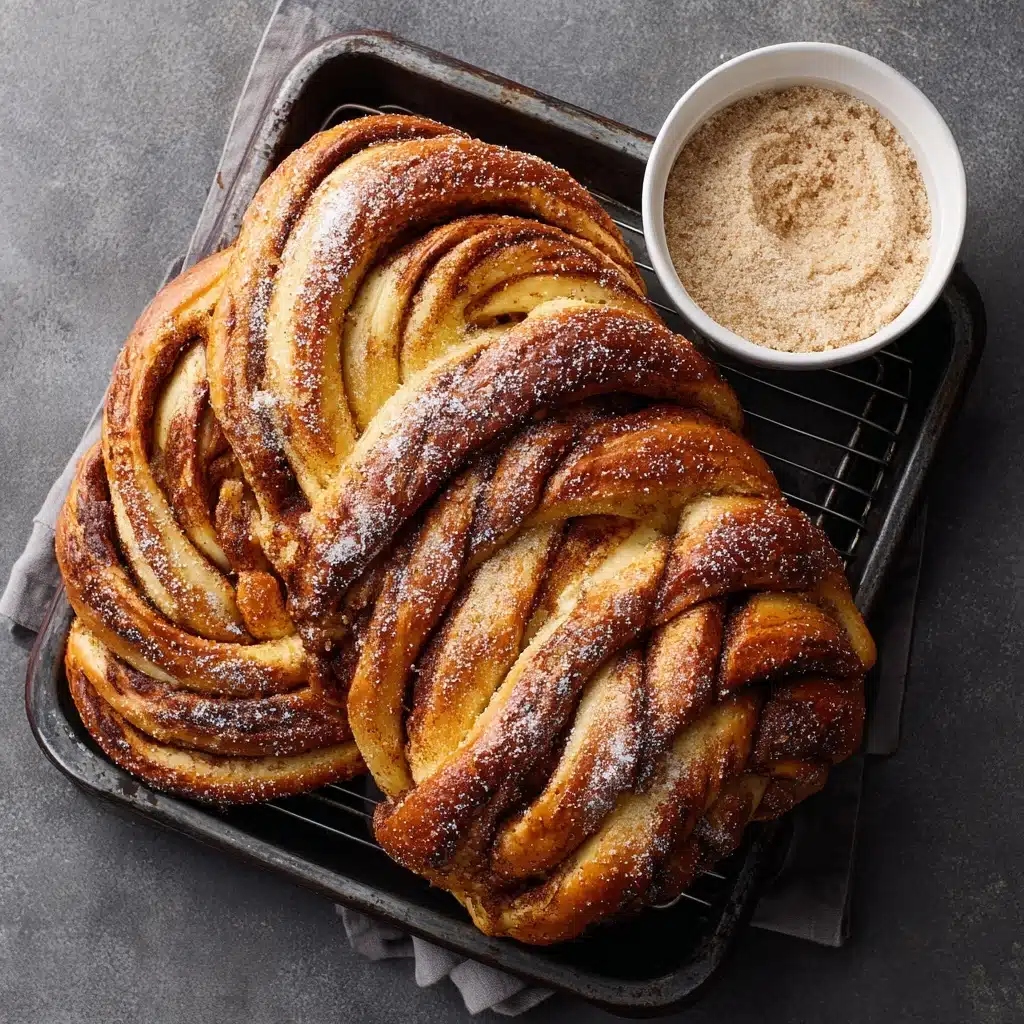 Easy and Fast Cinnamon Twist Loaf Recipe - Recipe Image