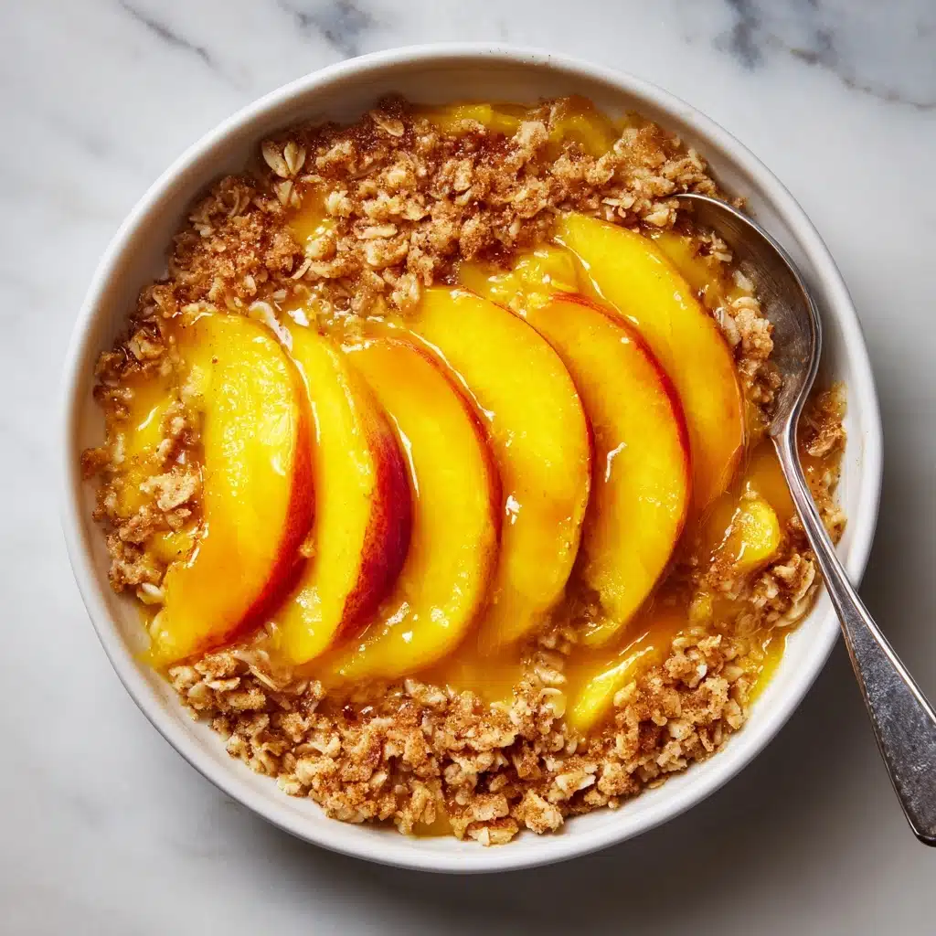Peach Crisp Recipe