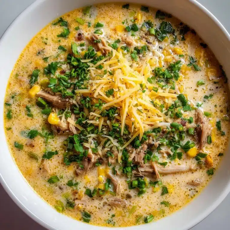 Chicken and Corn Chowder Recipe
