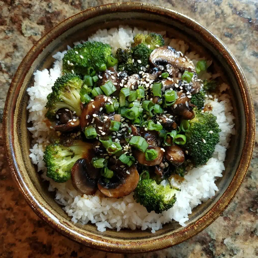 Broccoli and Mushroom Stir Fry Recipe - Recipe Image