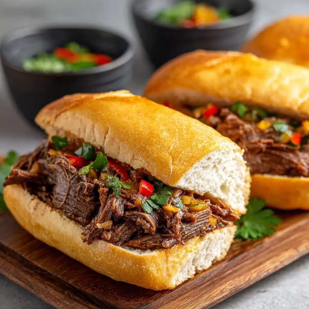 Italian Beef Sandwich (Instant Pot) Recipe