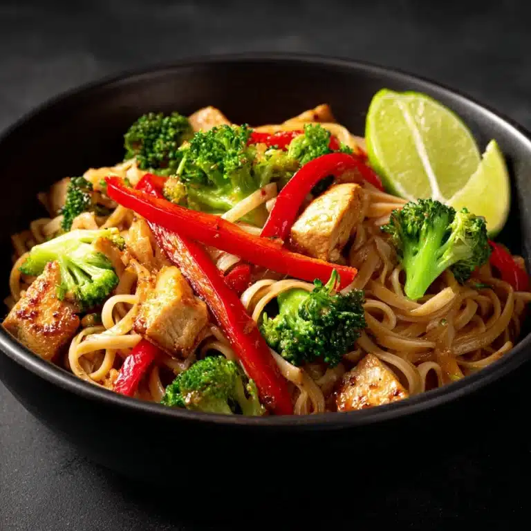 Drunken Noodles (Pad Kee Mao) Recipe