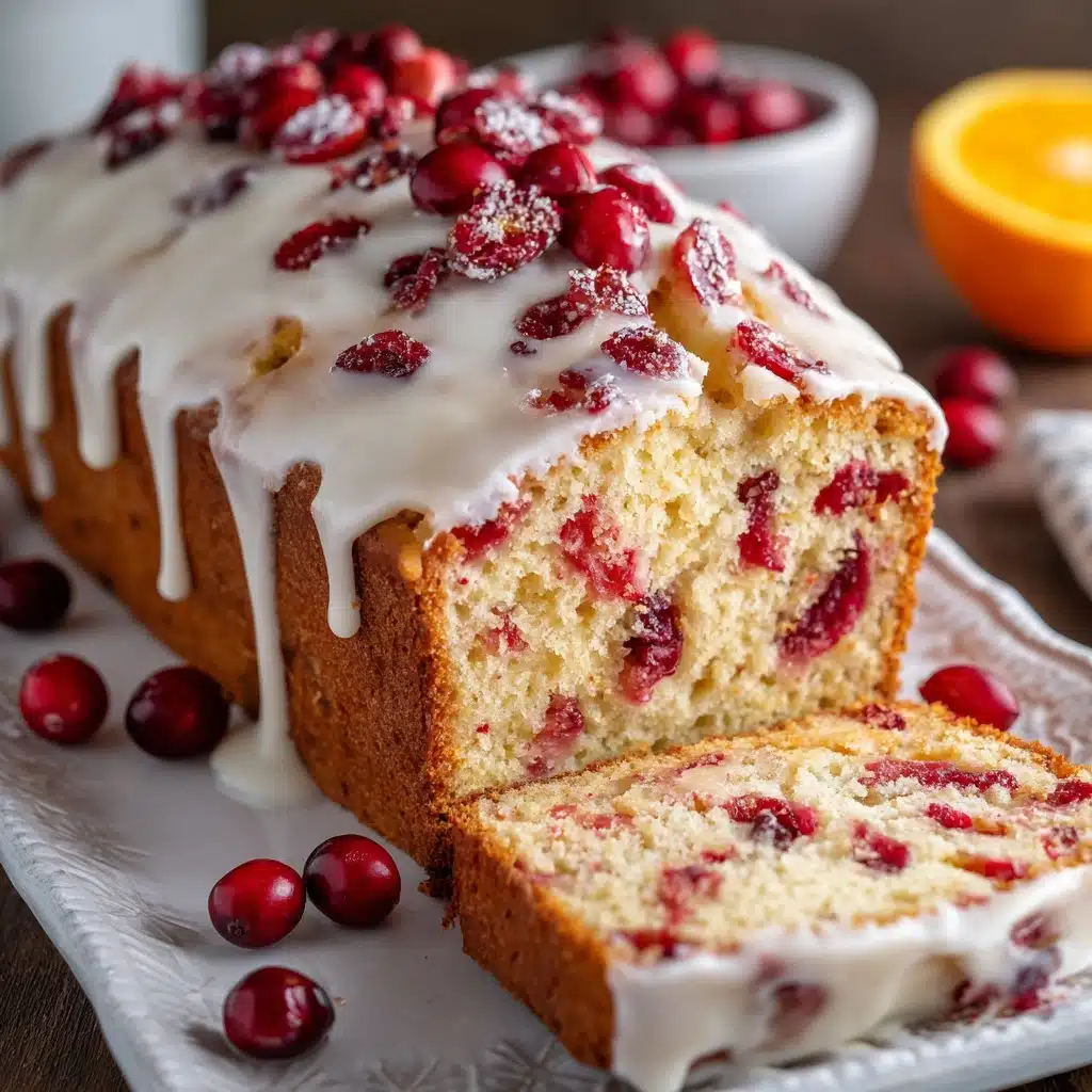 Easy Cranberry Orange Quick Bread Recipe - Recipe Image