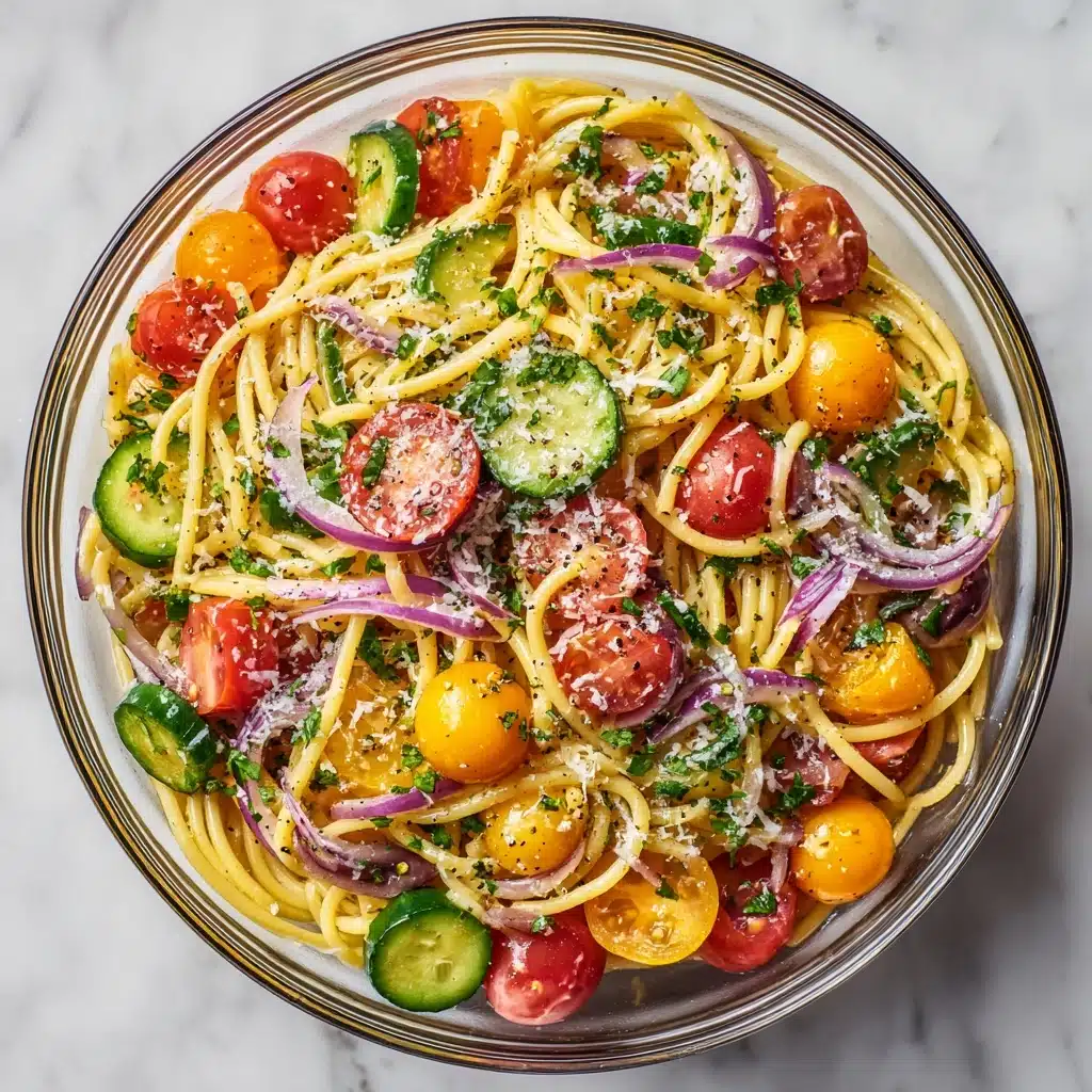 Spaghetti Salad Recipe - Recipe Image