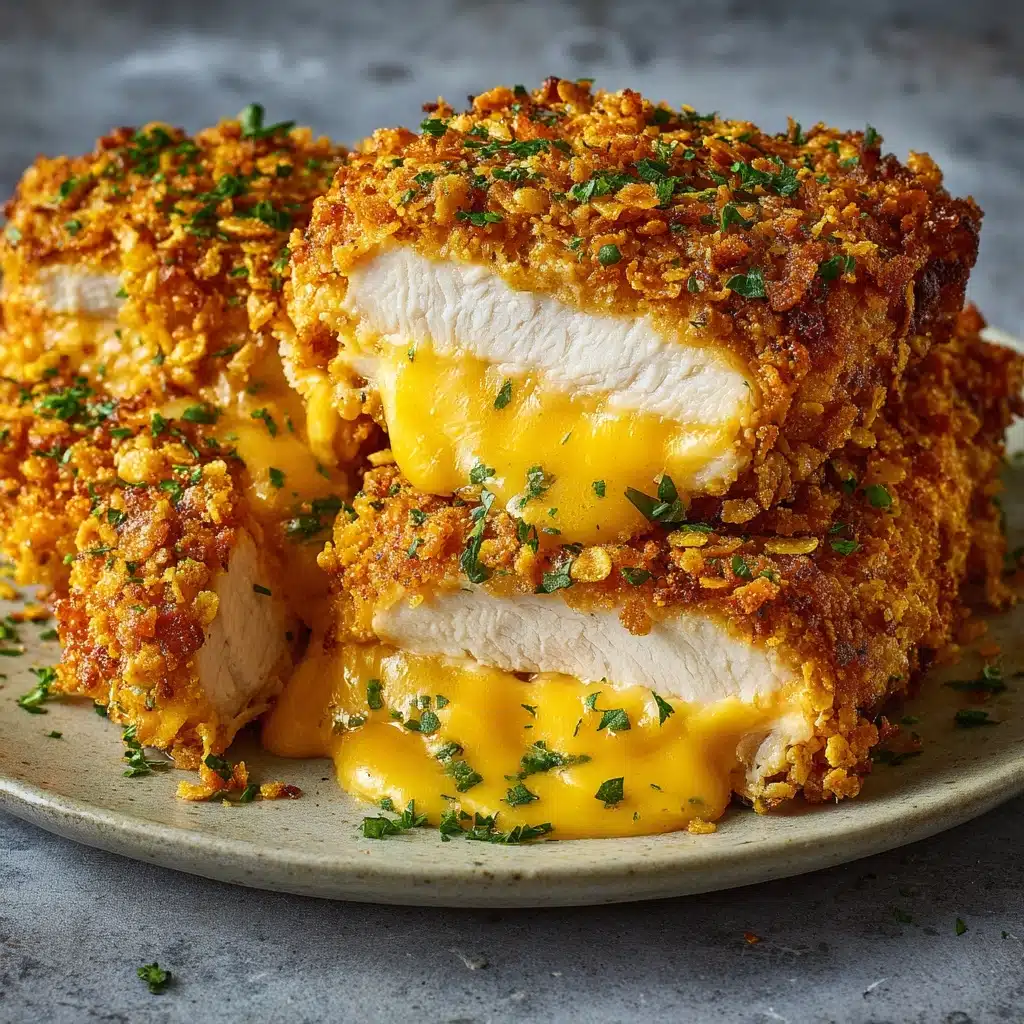 Crispy Cheddar Chicken Recipe - Recipe Image
