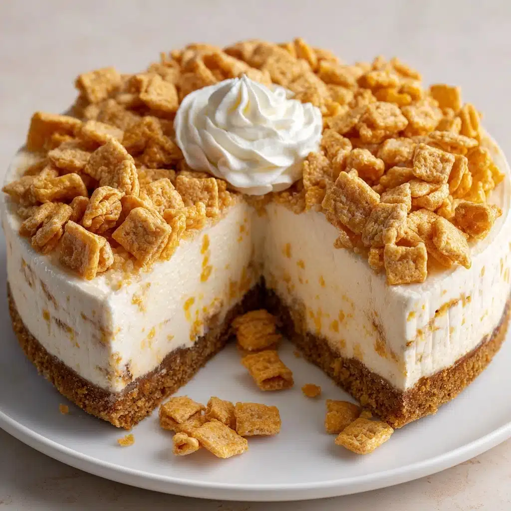 Cinnamon Toast Crunch Cheesecake Recipe - Recipe Image