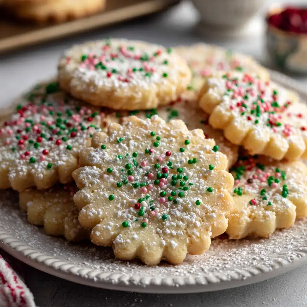 Whipped Shortbread Cookies Recipe - Recipe Image