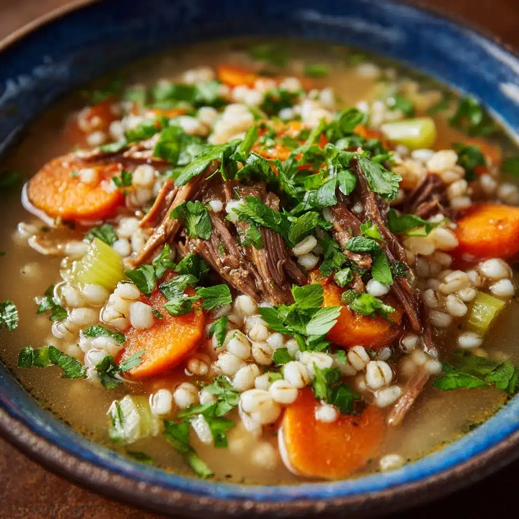 Hearty Beef and Barley Soup Recipe - Recipe Image