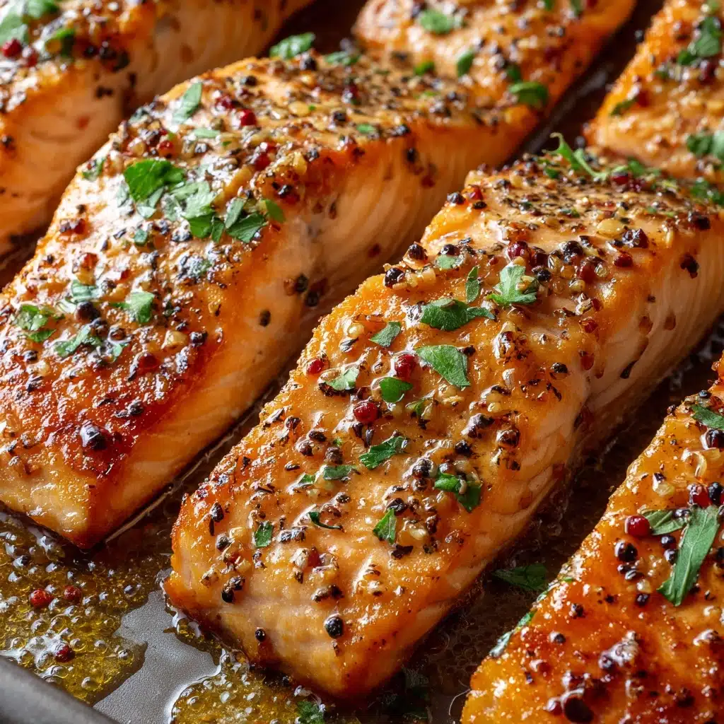 Air Fryer Honey Mustard Glazed Salmon Recipe - Recipe Image