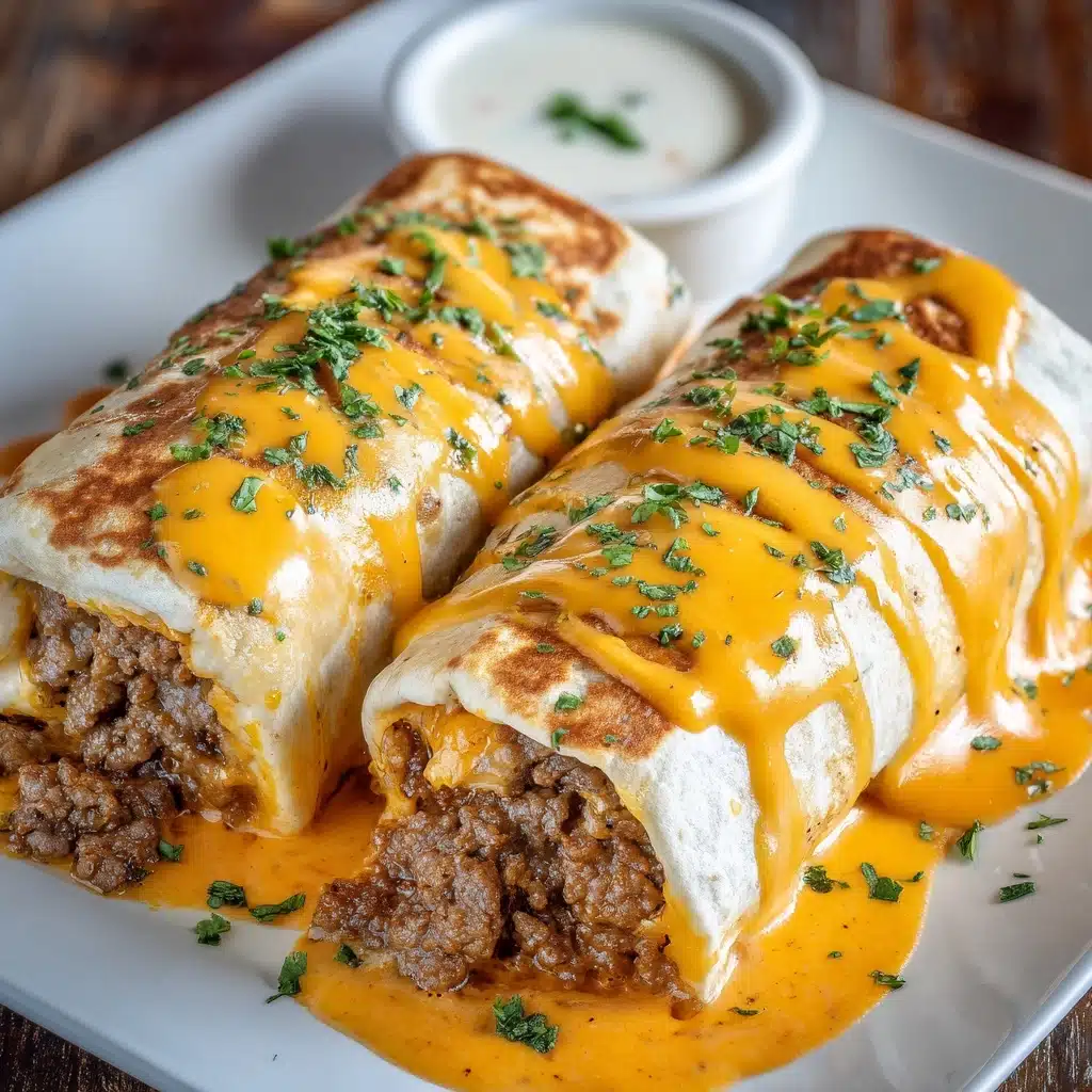 Best Beef and Cheese Burrito Recipe - Recipe Image