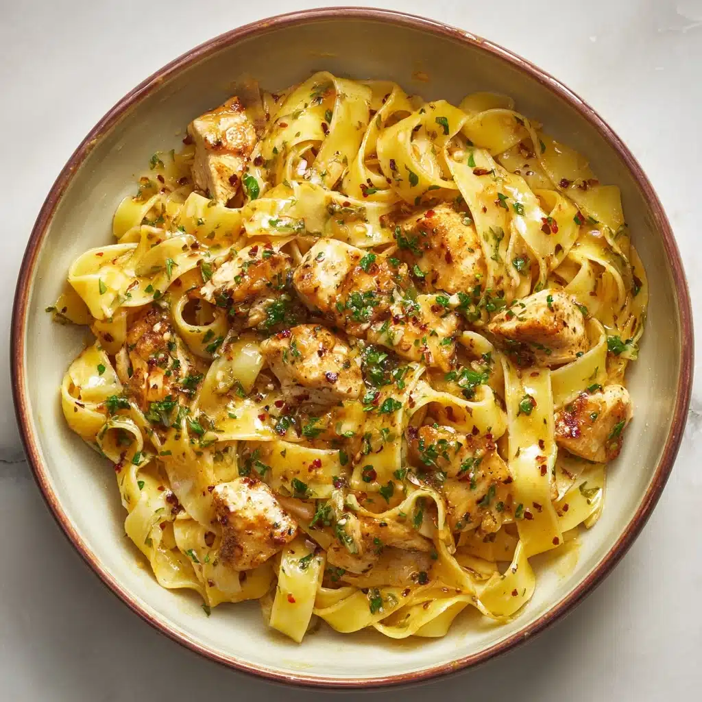Cowboy Butter Chicken Linguine Recipe - Recipe Image