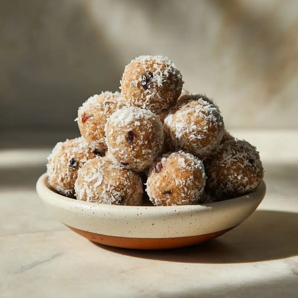 No Bake Protein Balls Recipe - Recipe Image