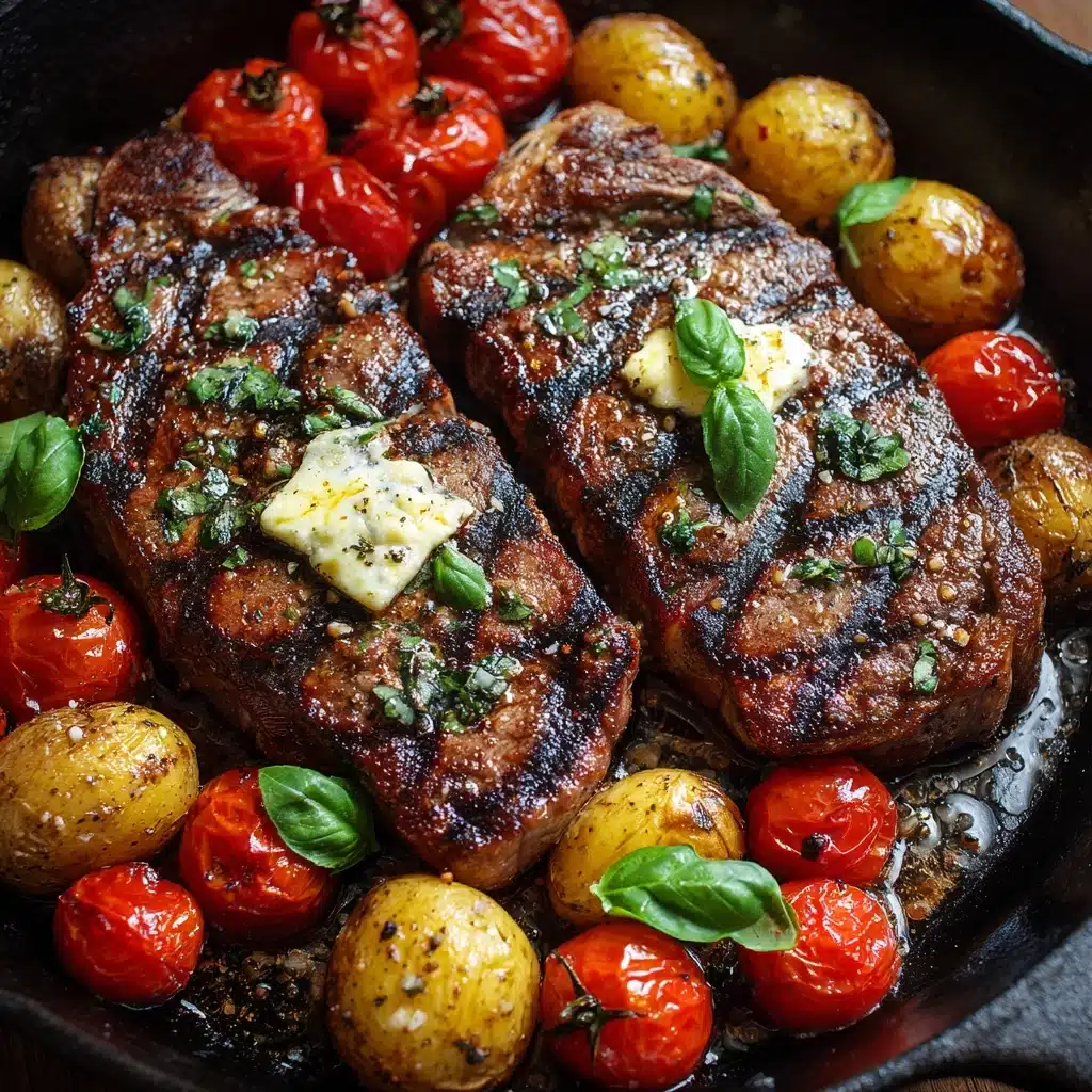 Grilled Steak and Potato Foil Packs Recipe - Recipe Image