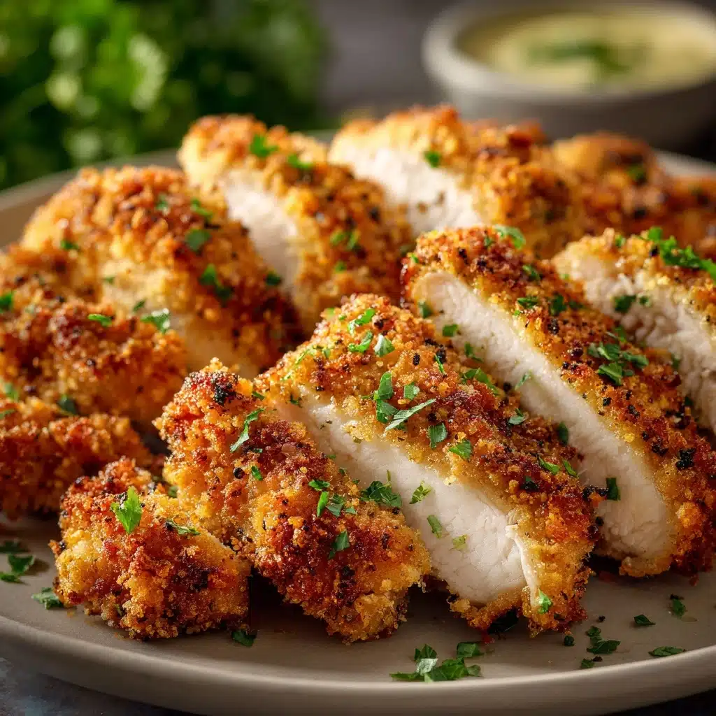 Garlic Parmesan Chicken Tenders Recipe - Recipe Image
