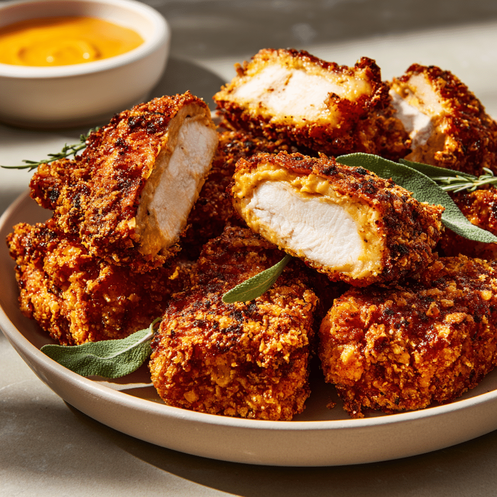 The Best Oven Fried Chicken Recipe - Recipe Image