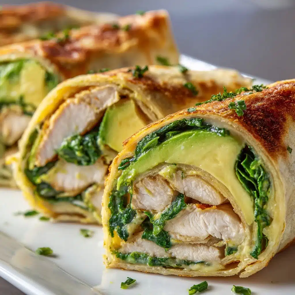 Turkey and Avocado Roll-Ups Recipe - Recipe Image