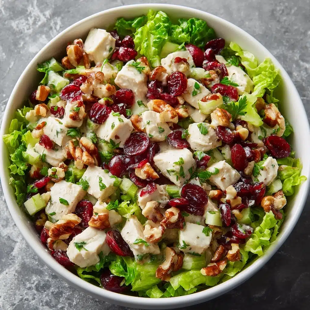 Irresistible Cranberry Pecan Chicken Salad Recipe - Recipe Image