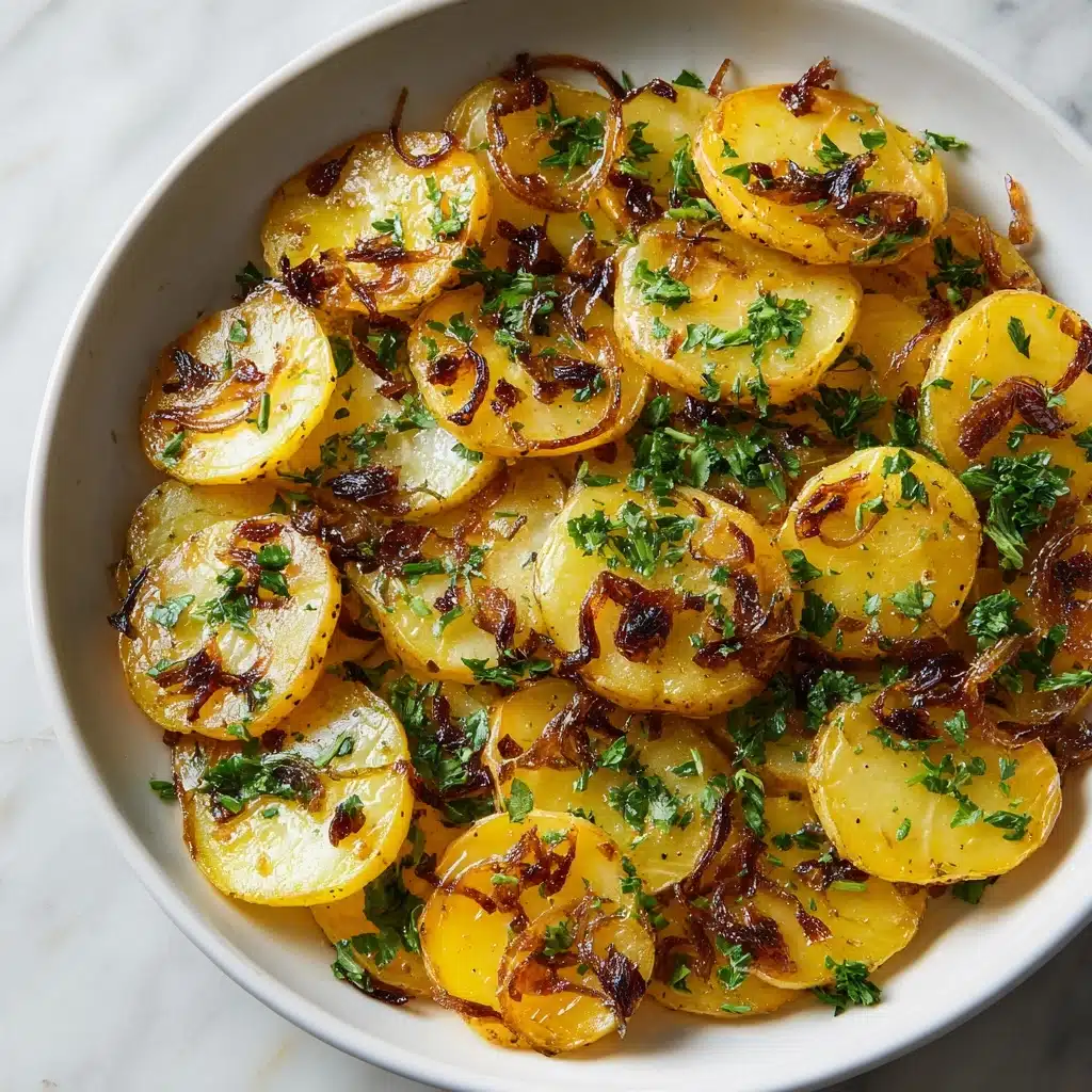 Irresistible French Onion Potatoes Recipe - Recipe Image