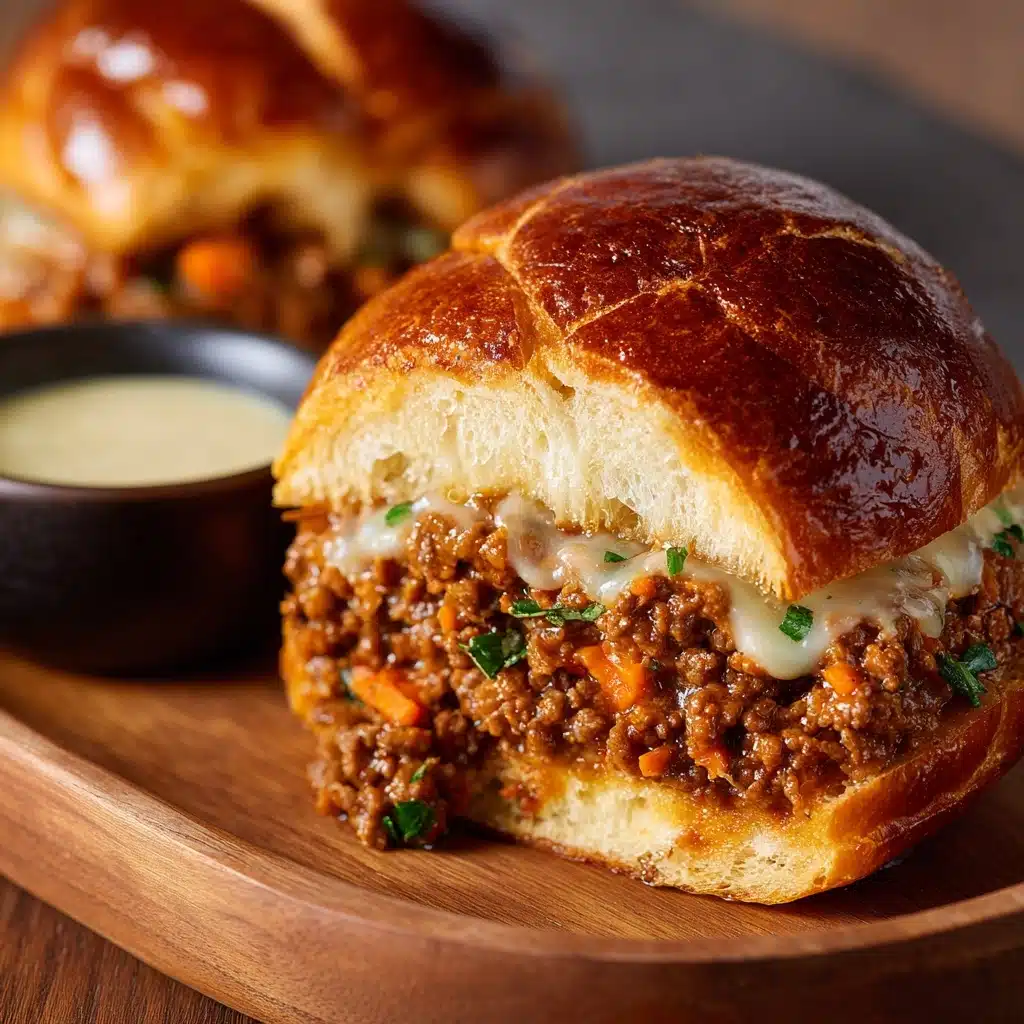 Philly Cheesesteak Sloppy Joes Recipe - Recipe Image