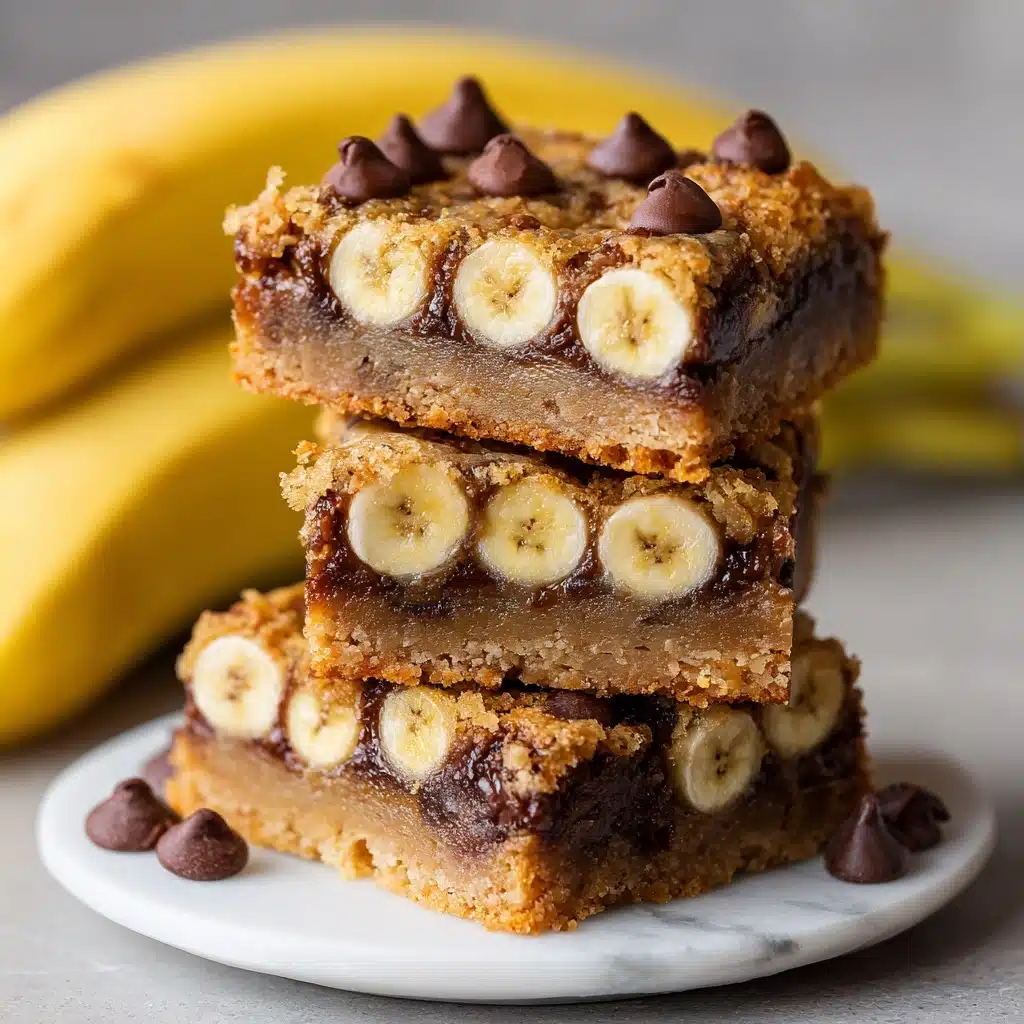 Chocolate Chip Banana Bars Recipe - Recipe Image