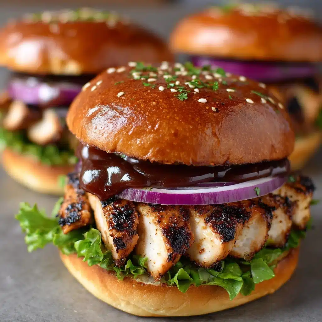 Delicious Teriyaki Chicken Burger Recipe - Recipe Image