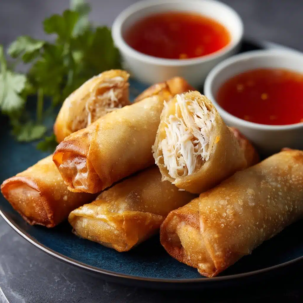 Chicken Spring Rolls Recipe - Recipe Image