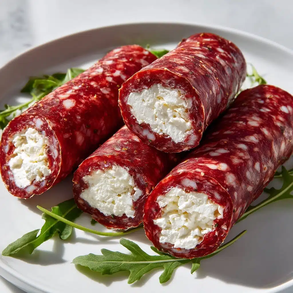 Salami Roll-Ups Recipe - Recipe Image