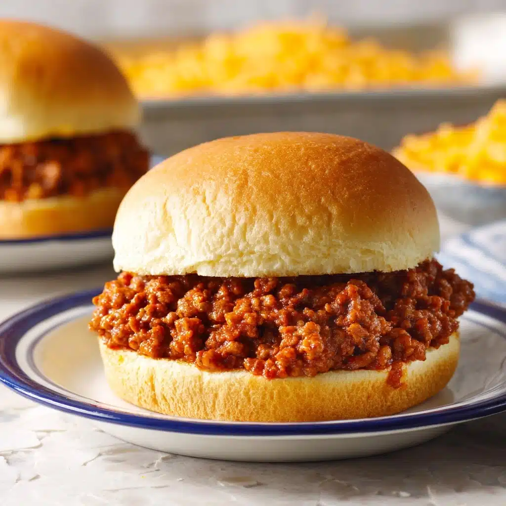 Chicken Parmesan Sloppy Joes Recipe - Recipe Image