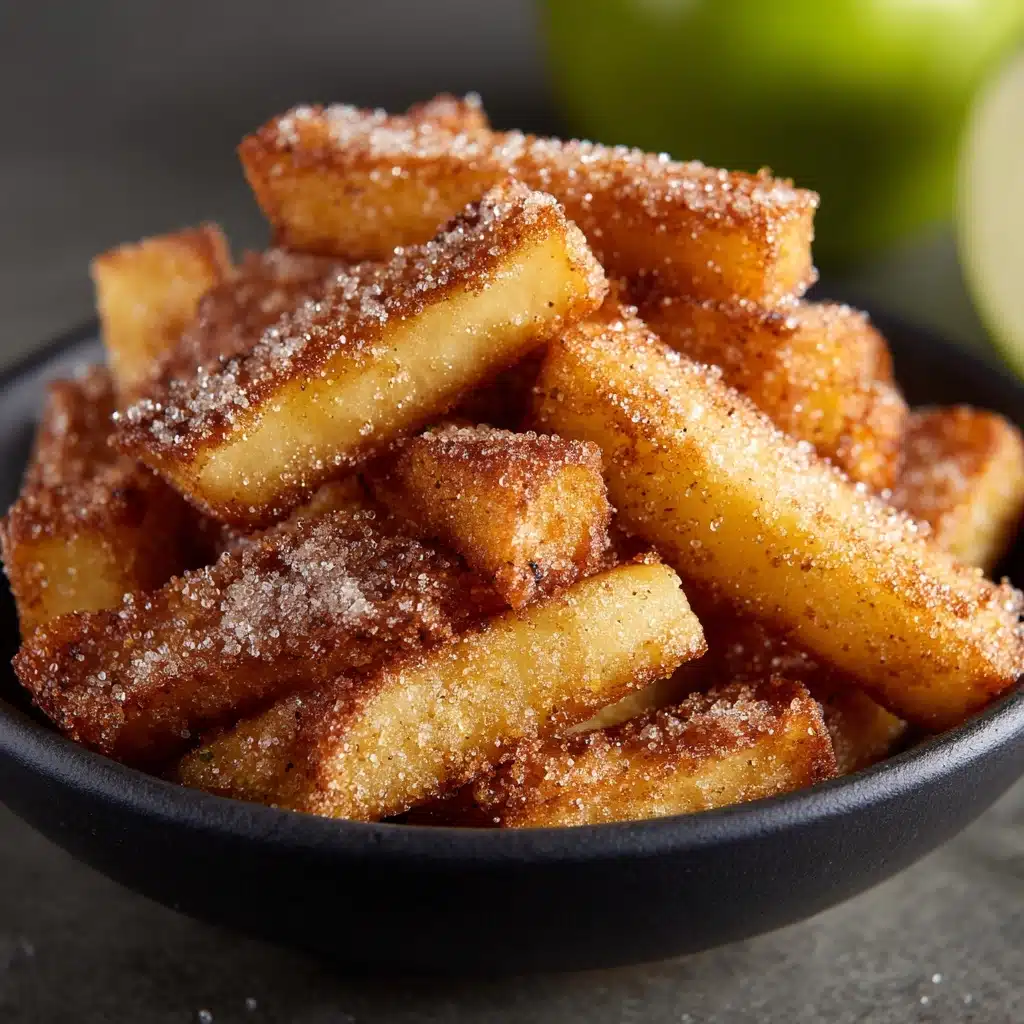 Crispy Air Fryer Apple Fries Recipe - Recipe Image