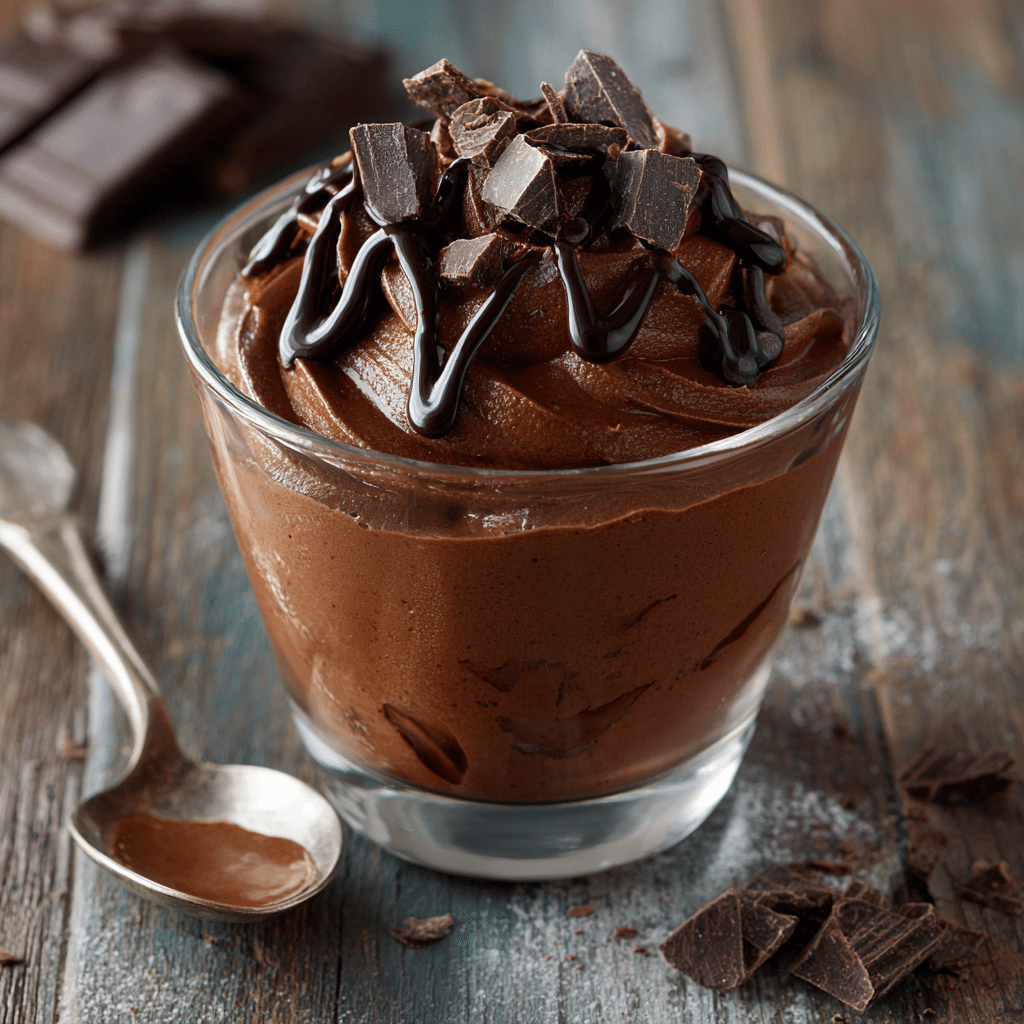 Chocolate Yogurt Pudding Recipe - Recipe Image