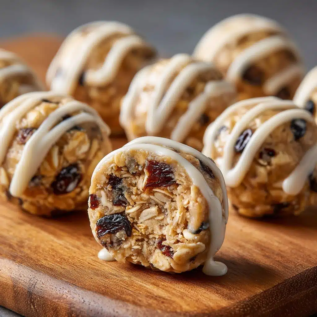 Oatmeal Raisin Cookie Protein Balls Recipe - Recipe Image