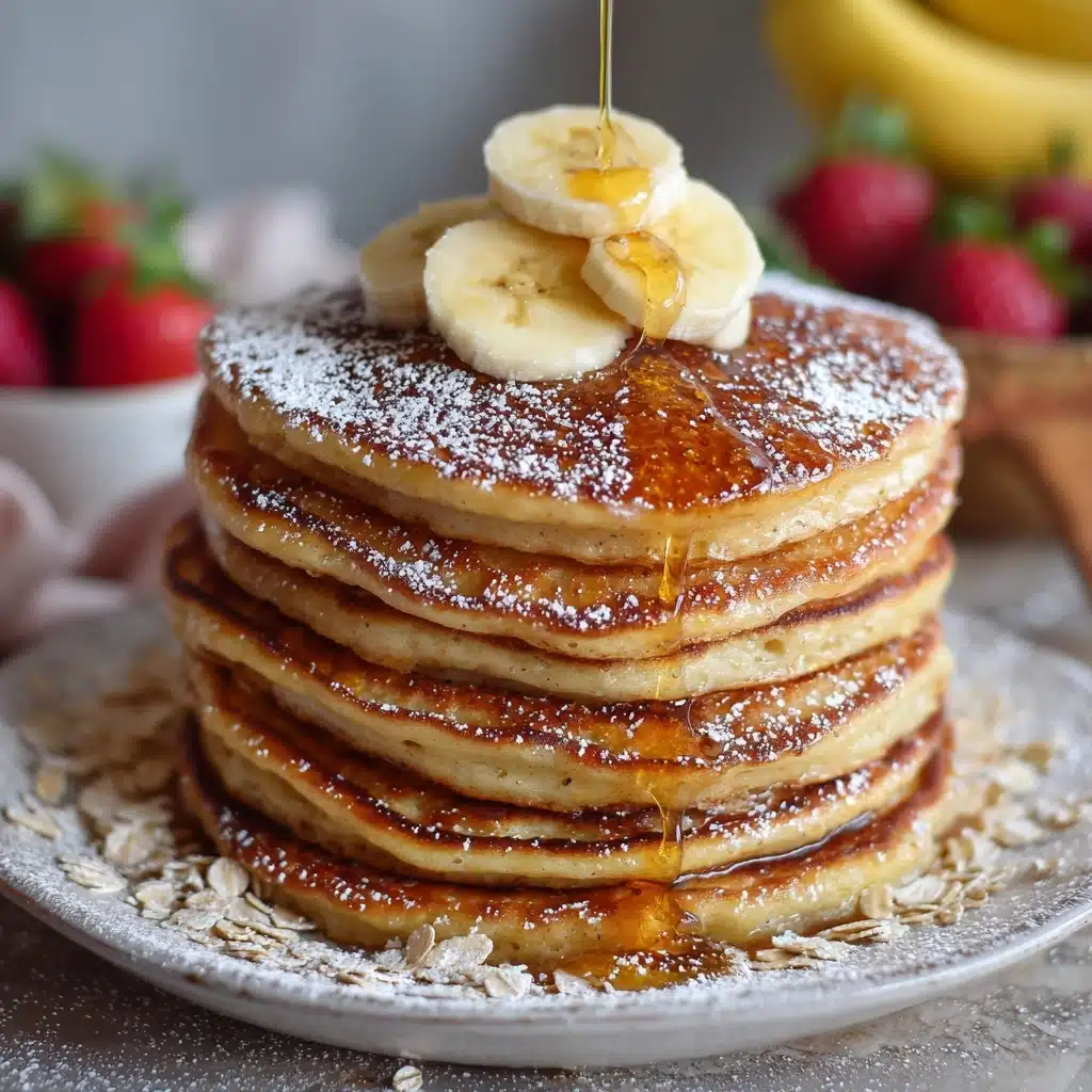 Oatmeal Protein Pancakes Recipe - Recipe Image