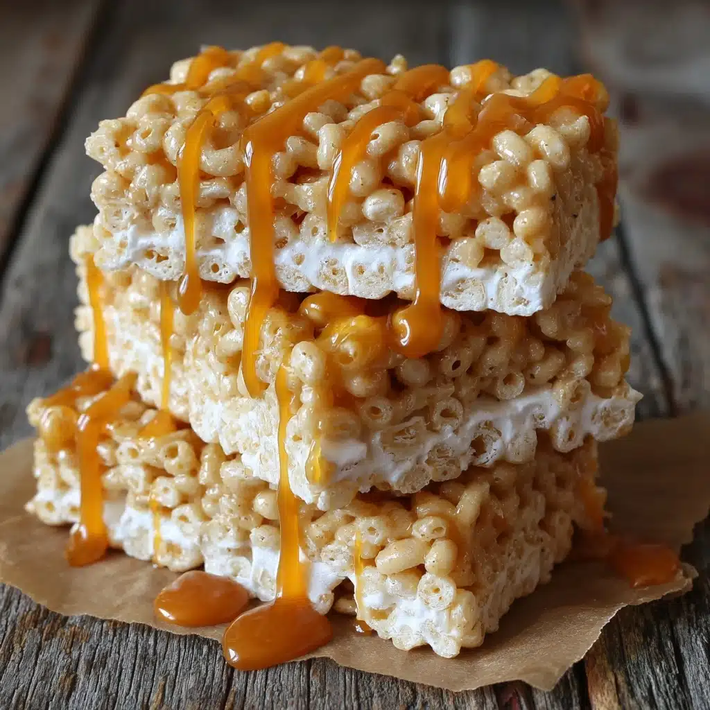 Brown Butter Dulce de Leche Rice Krispie Treats Recipe - Recipe Image