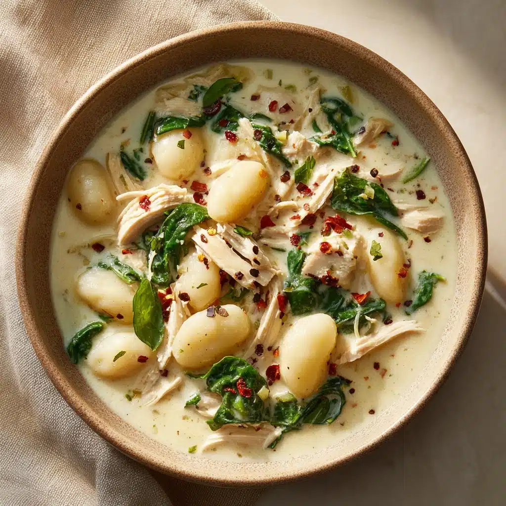 Creamy Chicken Gnocchi Soup Recipe - Recipe Image
