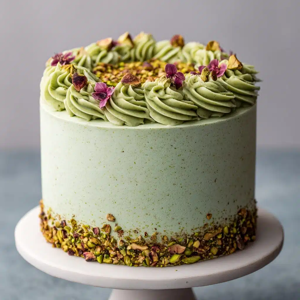 Vanilla Bean Pistachio Cake Recipe - Recipe Image