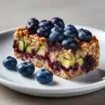 Zucchini Blueberry Baked Oatmeal Recipe