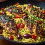 Delicious Mediterranean Chicken with Orzo Recipe