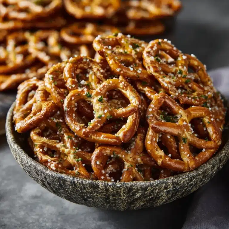 Garlic Ranch Pretzels Recipe