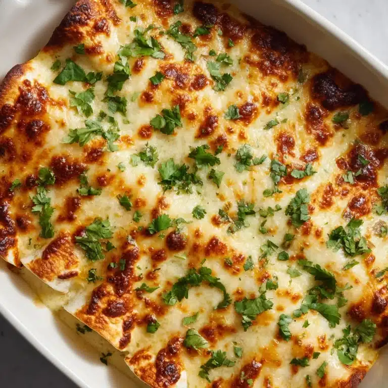White Chicken Enchiladas Recipe
