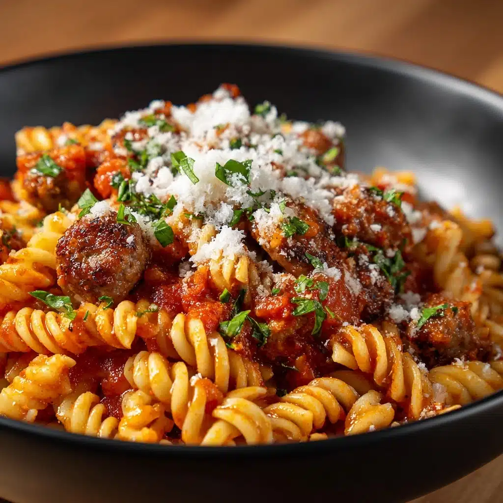 One-Pot Sausage Pasta Recipe - Recipe Image