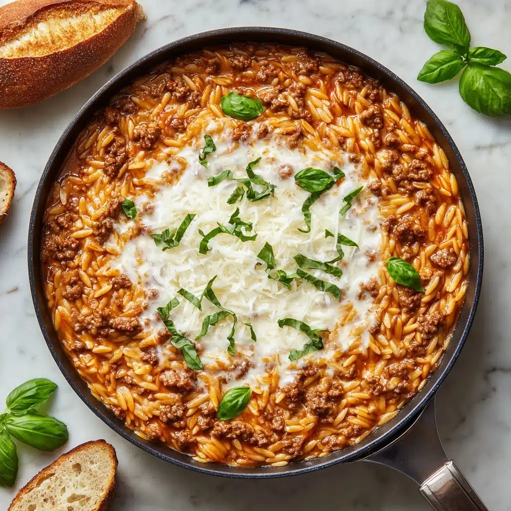 Ground Beef and Orzo Recipe - Recipe Image