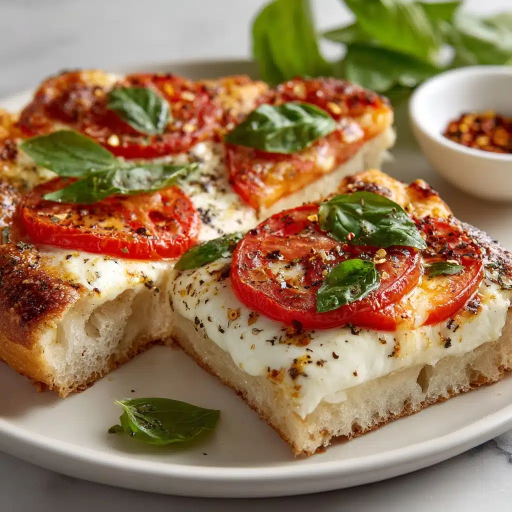 Grilled Caprese Pizza Recipe - Recipe Image