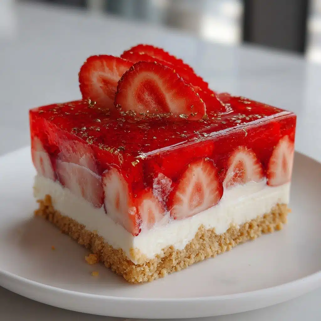 Strawberry Pretzel Salad Recipe - Recipe Image