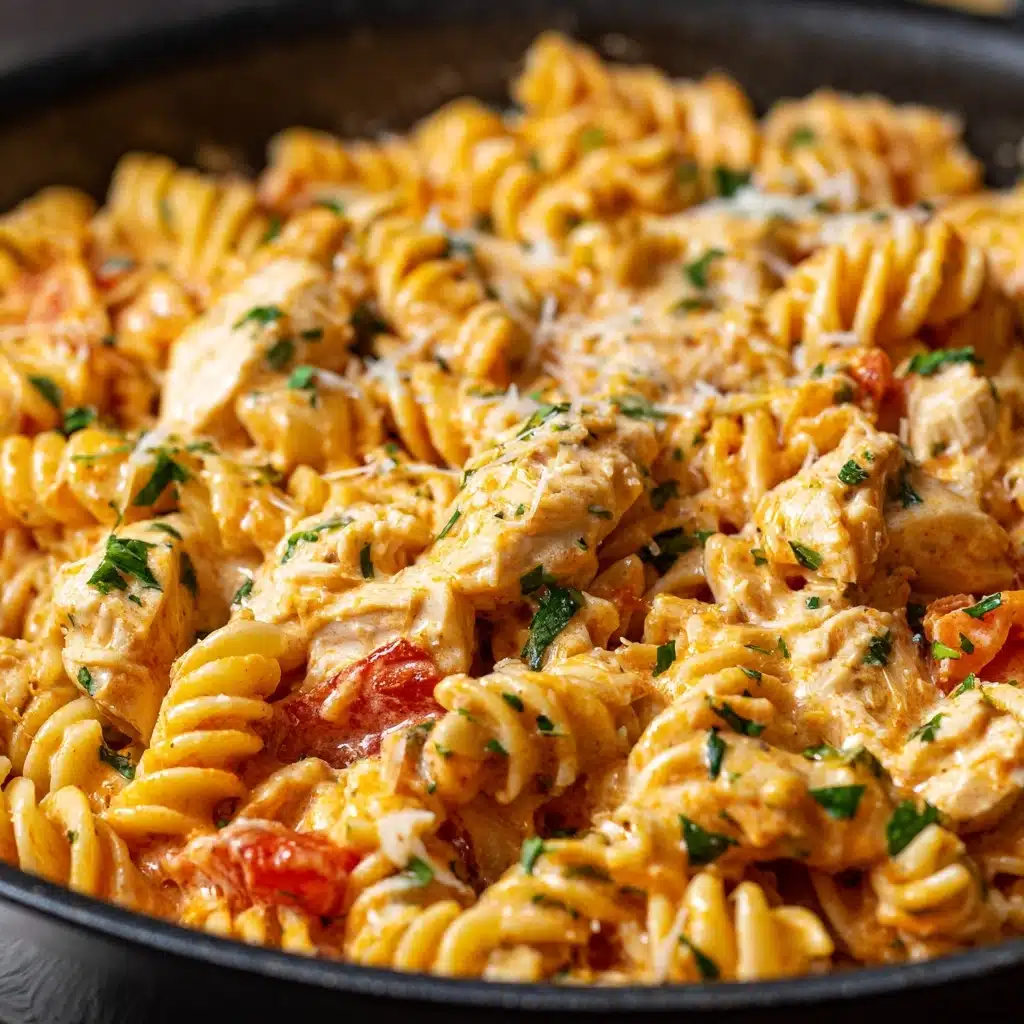 Creamy Tomato Chicken Pasta Recipe - Recipe Image