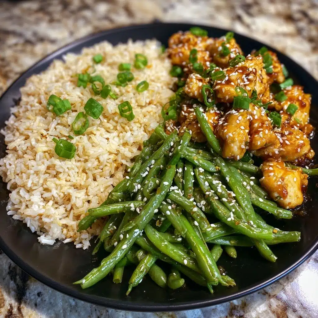 Chicken Green Bean Stir Fry Recipe - Recipe Image
