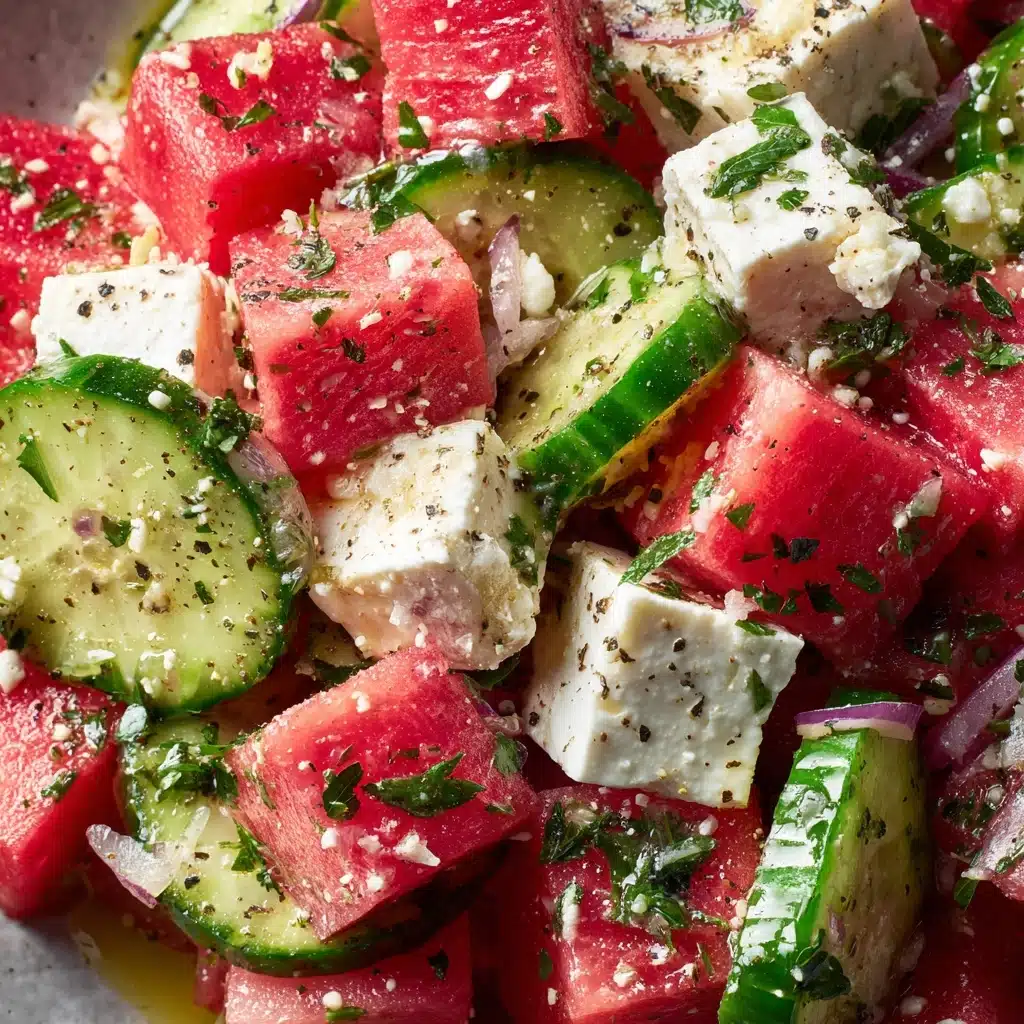 Watermelon Feta Salad Recipe - Recipe Image