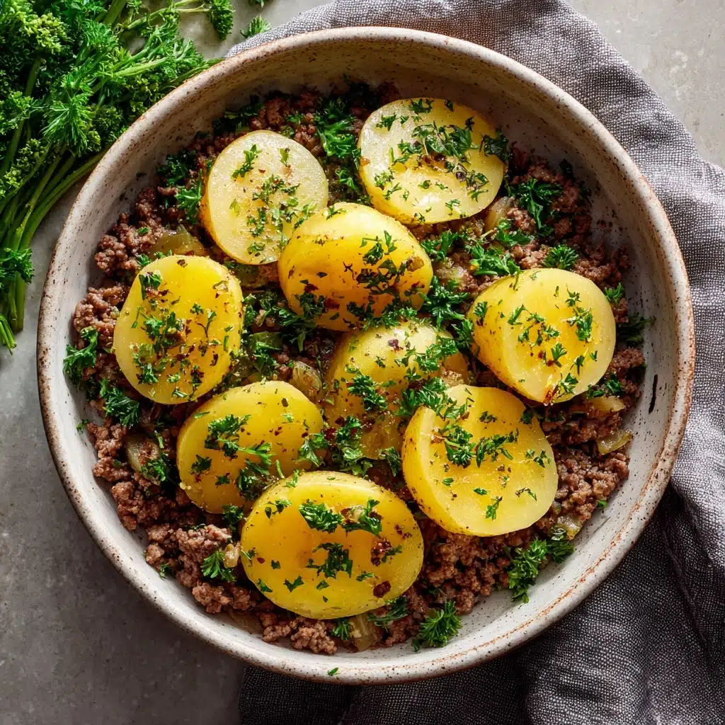 Ground Beef and Potatoes Casserole Recipe - Recipe Image